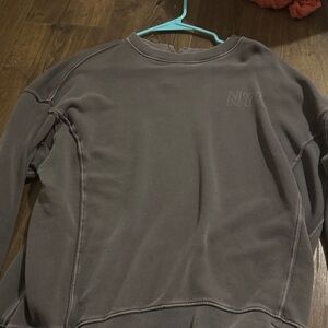 Aerie Men's Charcoal Crewneck Sweater